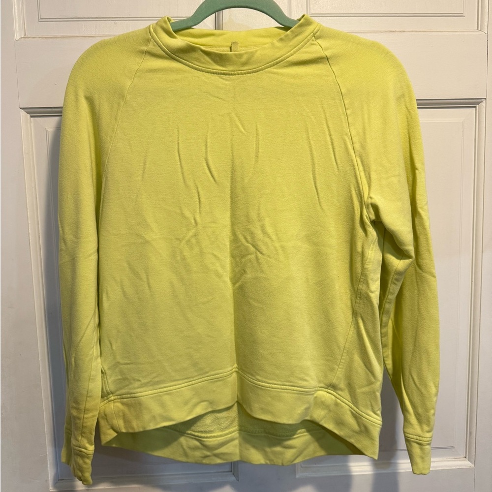 Yellow Crewneck Sweatshirt